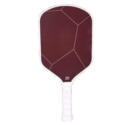 quality Paddle de pickleball de Kevlar rojo con agarre de pádel de pickleball de cuerpo único termoformado factory